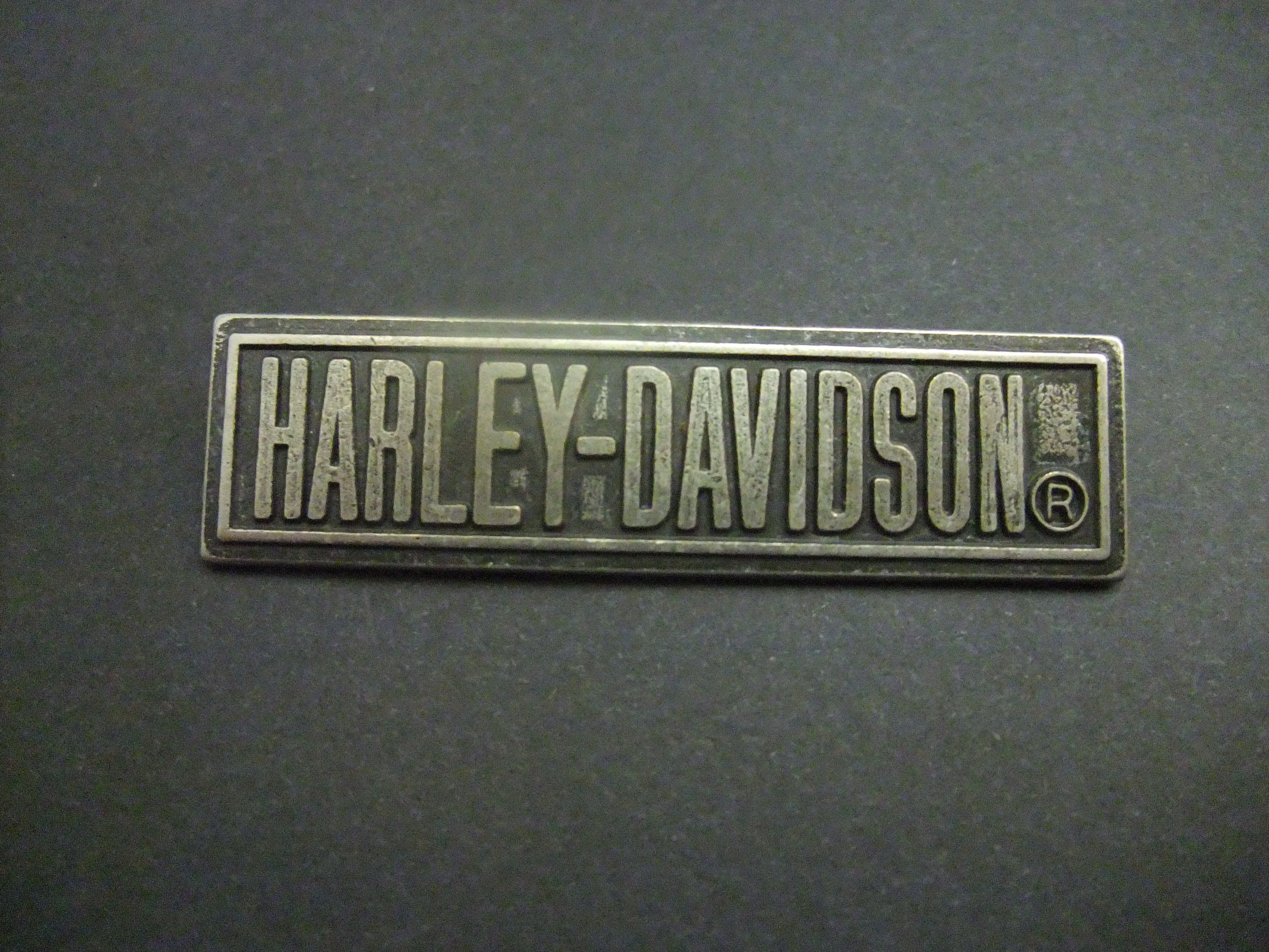 Harley- Davidson motor grijs logo